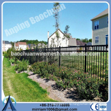 Baochuan fabelhaft niedrigen Preis Stahl Zaun / Schmiedeeisen / Aluminium Zaun
